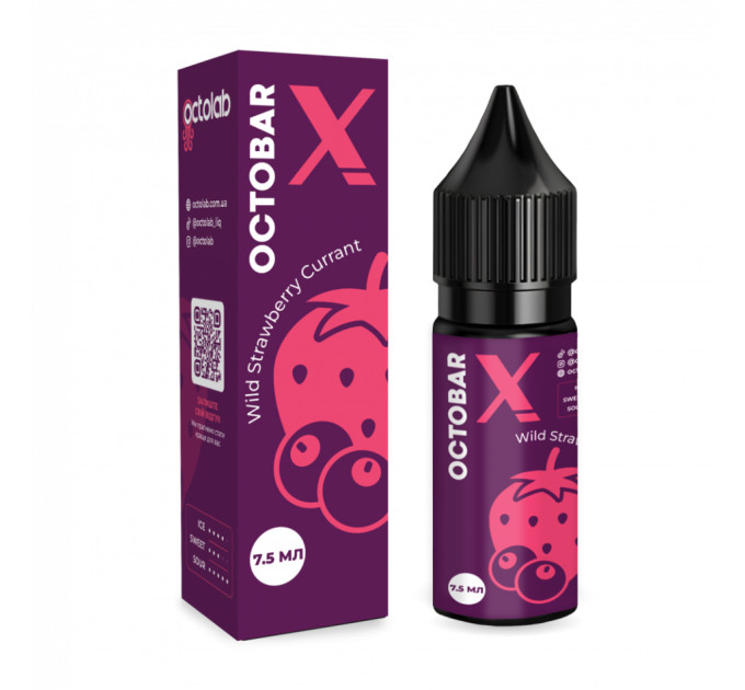 Набiр Octobar X Wild Strawberry Currant 15 ml