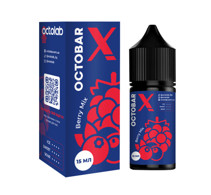 Набoр Octobar X Berry Mix 30 ml