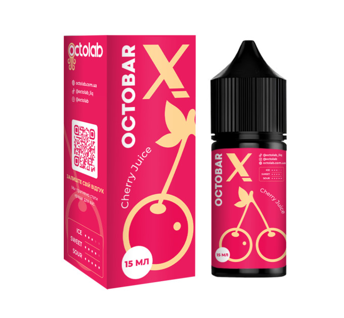 Набiр Octobar X Cherry Juice 30 ml