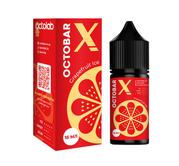 Набiр Octobar X Grapefruit Ice 30 ml