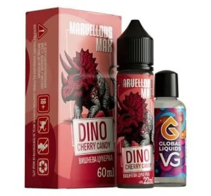 Набор Marvellous Max Dino Cherry Candy 60 ml