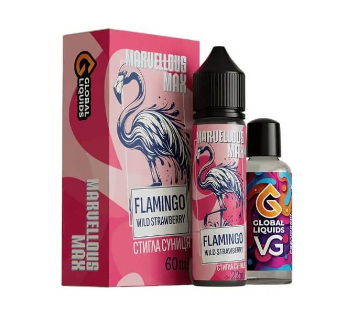 Набор Marvellous Max Flamingo Wild Strawberry 60 ml