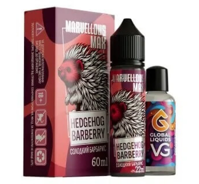 Набір Marvellous Max Hedgehog Barberry 60 ml