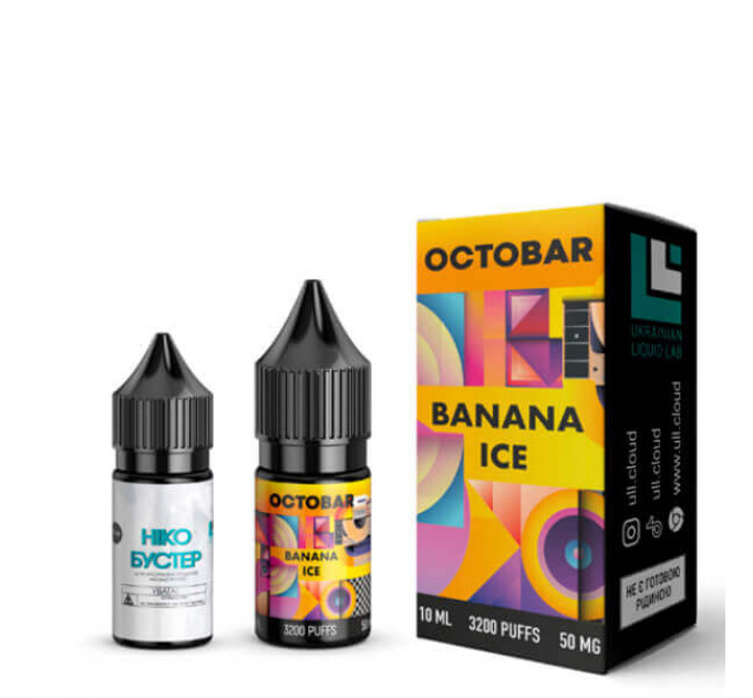 Набор Octobar salt 10 ml Banana Ice