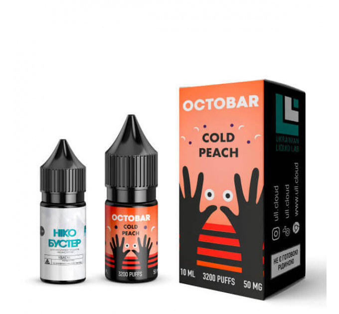 Набір Octobar salt 10 ml Cold Peach