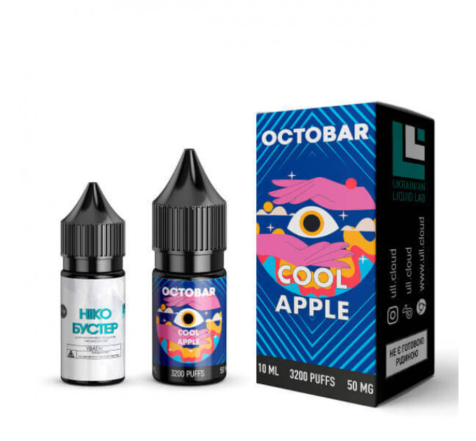 Набір Octobar salt 10 ml Cool Apple