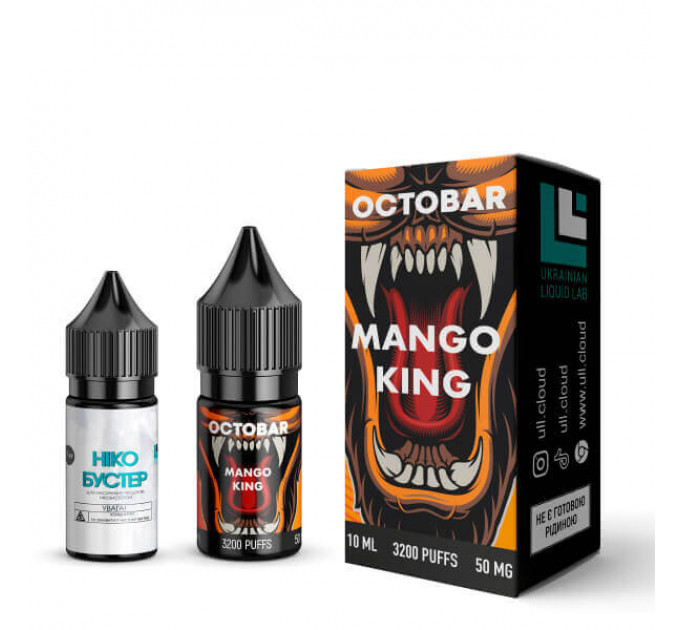 Набор Octobar salt 10 ml Mango King