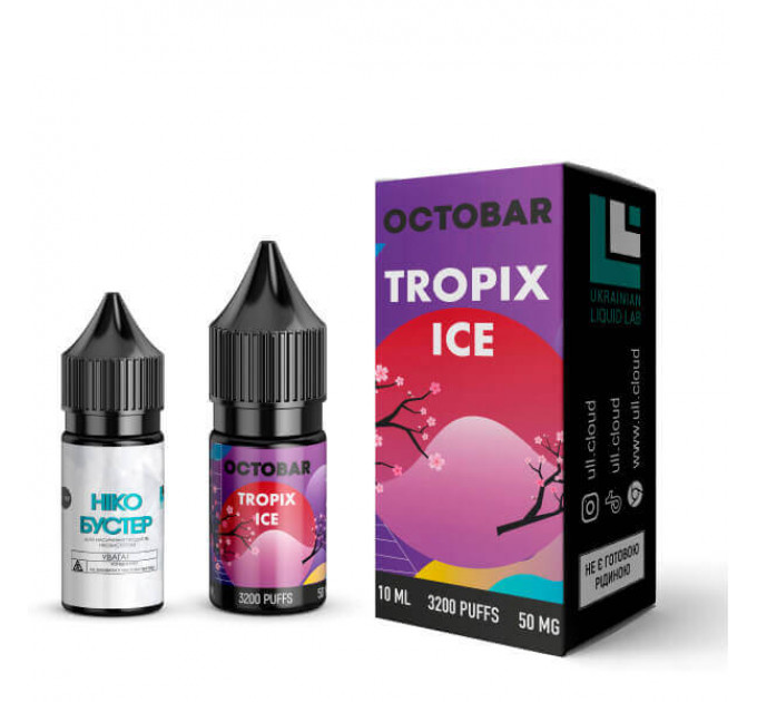 Набір Octobar salt 10 ml Tropix Ice