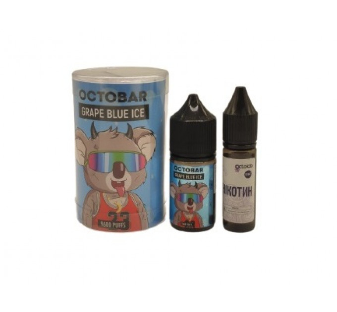 Набір Octobar 30 мл Grape Blue Ice